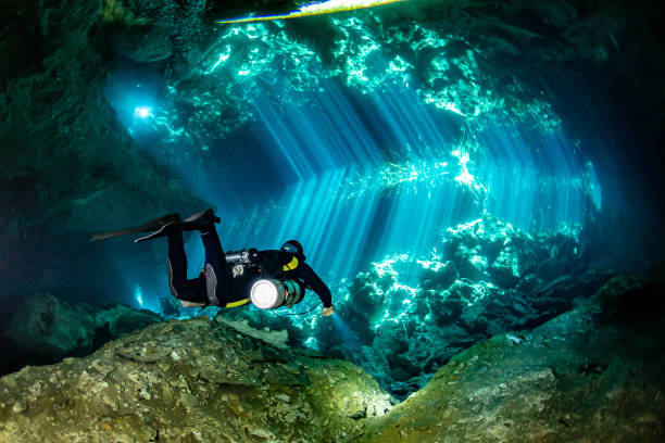 istock Mexico Cenote and caves Eden 1157422215