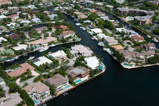 istock Aerial living in Florida 1157422458