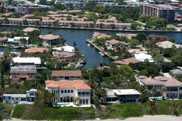 istock Aerial living in Florida 1157424370