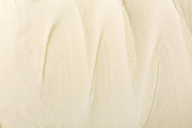 Vanilla or lemon ice cream background. Texture for art work.