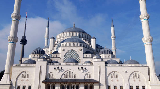 istock Big Camlica Mosque (Buyuk Camlica Mosque) in Istanbul, Turkey. 1157427798