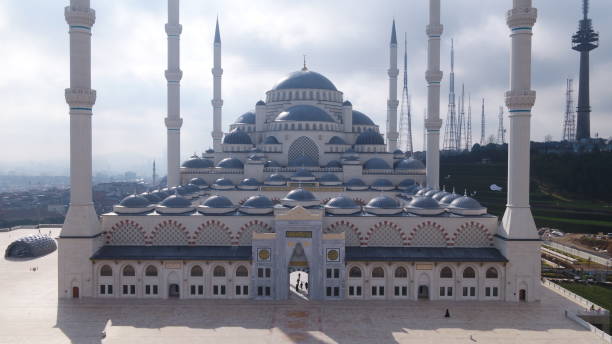 istock Big Camlica Mosque (Buyuk Camlica Mosque) in Istanbul, Turkey. 1157427834