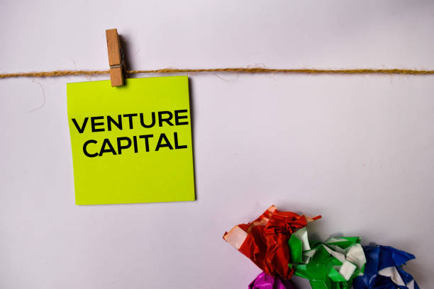 istock Venture Capital on sticky notes isolated on white background. 1157430003