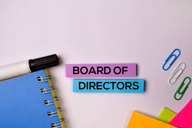 istock Board of Directors on sticky notes isolated on white background. 1157430148