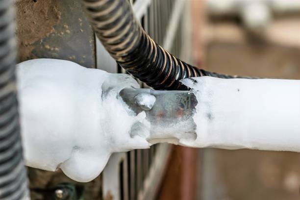 istock ice and cold pipe of central air conditioning cooling system 1157434047