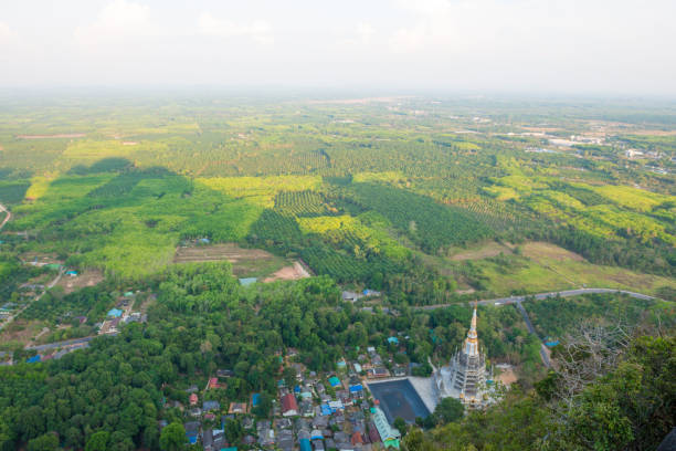 istock Landscape view from Tiger Cave Temple in Thailand 1157434151