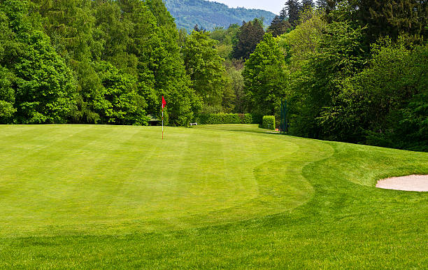 istock golf field. european landscape 115743905
