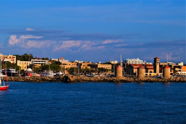 istock Coastline of Rhodes, Greece 1157448495