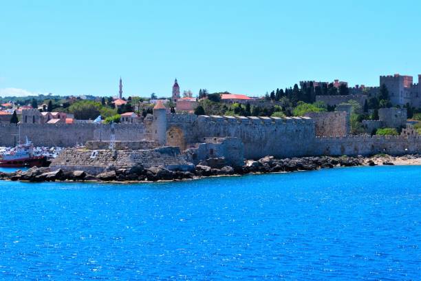 istock Coastline of Rhodes, Greece 1157448503