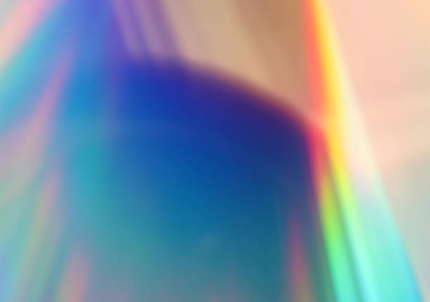 istock Abstract pink, yellow, blue, green and white lights background 1157463960
