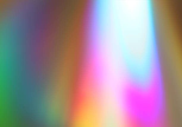 istock Abstract pink, yellow, blue, green and white lights background 1157464022