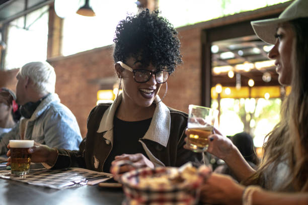 istock Friends taking a selfie during a lunch at bar 1157464911