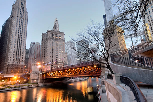 istock Downtown Chicago in Early Morning 115747025