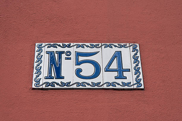 istock House Number on Red Wall 115747188