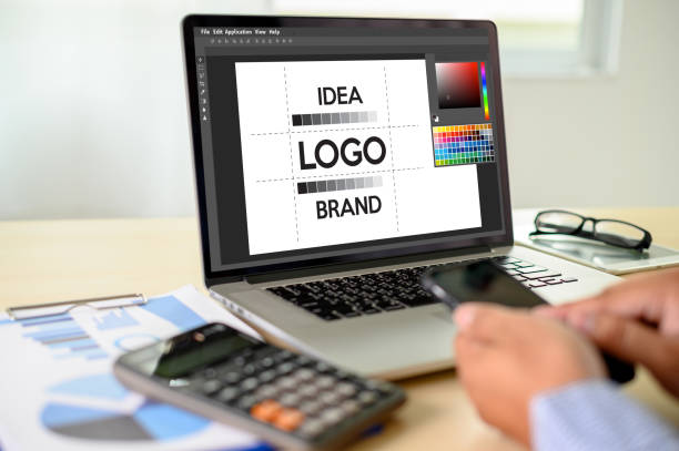 istock Creative Designer Graphic at work. , Illustrator Graphic designer working digital tablet and computer Color swatch samples 1157475458
