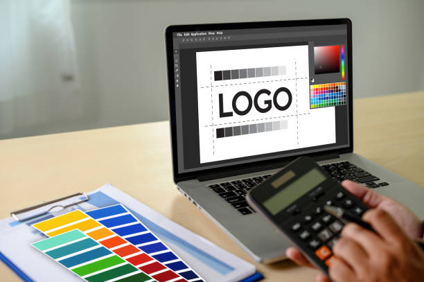 istock Creative Designer Graphic at work. , Illustrator Graphic designer working digital tablet and computer Color swatch samples 1157475461