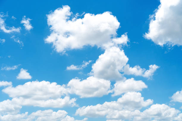 istock Blue sky and white clouds abstract background. Copy space nature and environment concept. 1157476200