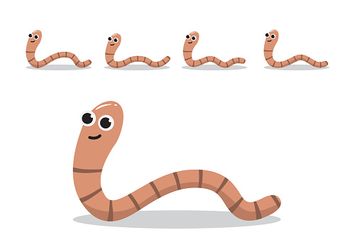 Animation Animal Worm Crawling Cartoon Vector Illustration Stock Illustration - Download Image Now - iStock Animation Animal Worm Crawling Cartoon Vector Illustration Stock Illustration - Download Image Now - iStock