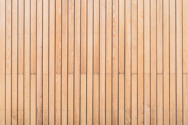 istock Copy space of clean brown wood plank wall texture background. 1157480865