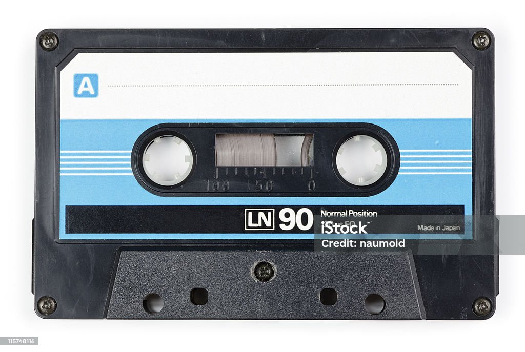 Cassette Audio - Photo de Cassette audio libre de droits