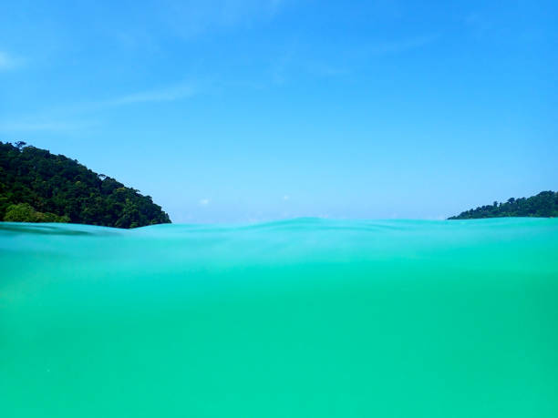 istock Clear Water, Blue sea in Surin Island 1157486478