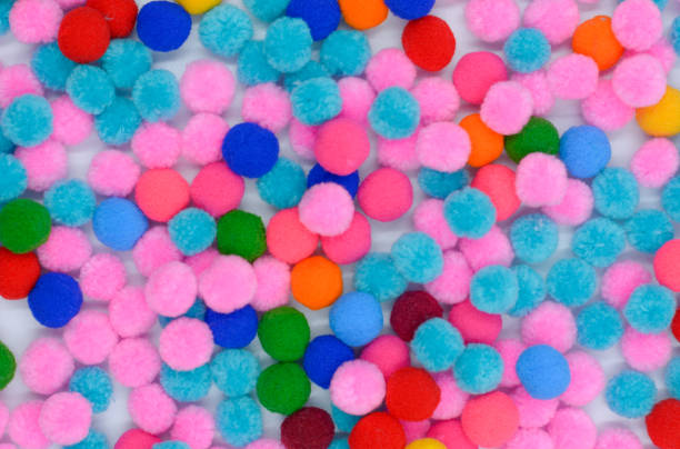 istock A colorful of Pom Pom background 1157489012