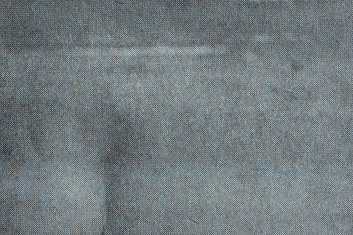 Macro de puntos de semitonos grises en la imprenta photo
