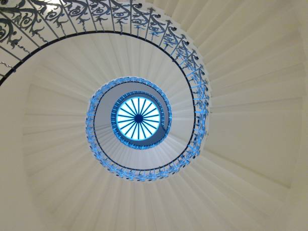 istock Spiral staircases at London 1157501290