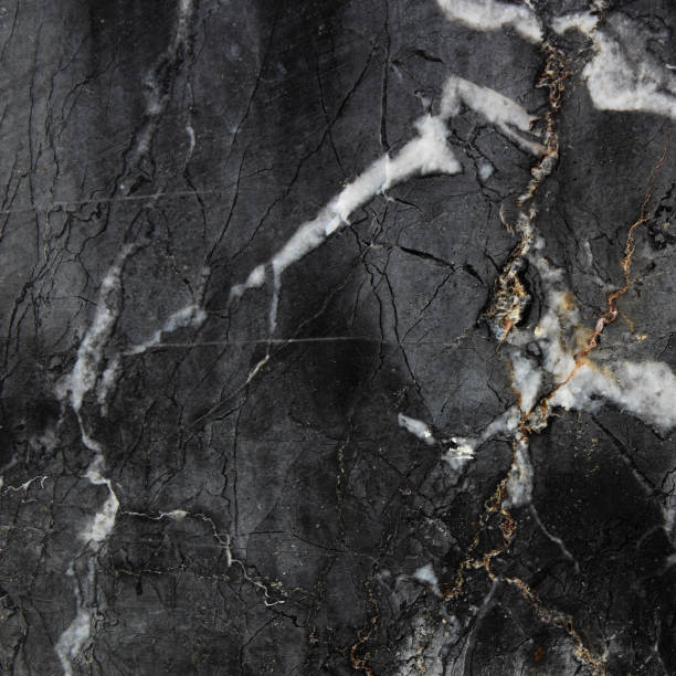 istock Black marble natural pattern for background, abstract black and white 1157505187