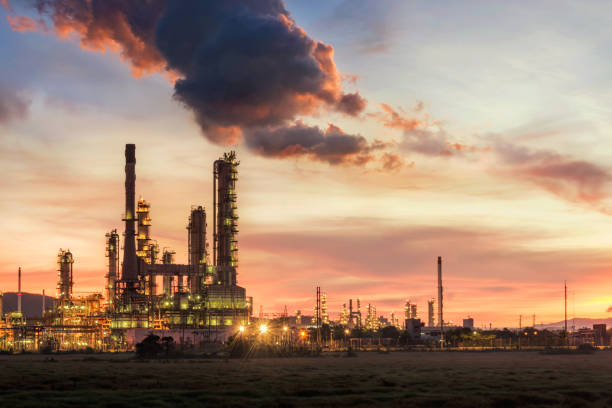istock Oil refinery industry 1157507756
