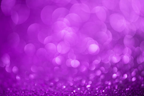 istock Lilac glitter christmas abstract background 1157512076