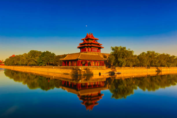 istock Forbidden City Wall Corner Building 1157519420