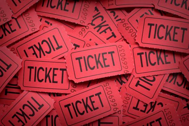 istock Full Frame Shot Of Tickets 1157527791