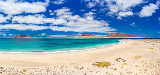 istock Famara Risco Beach, La Graciosa, Beach, Islet, Lanzarote, Spain 1157530466
