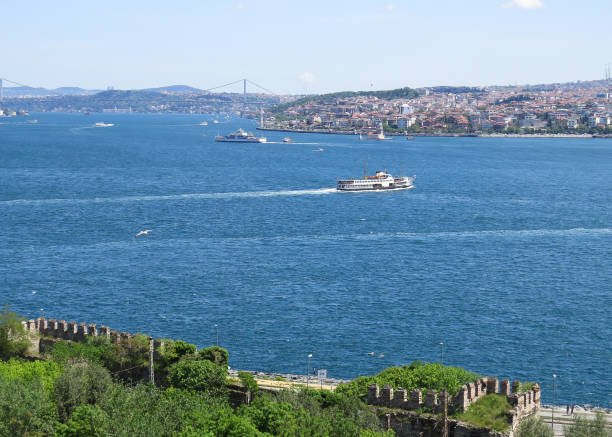 istock View from the city park Gulhane on the Bosphorus. 1157530692