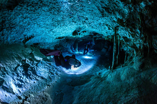 istock Meksyk cenote Two Eyes 1157530777