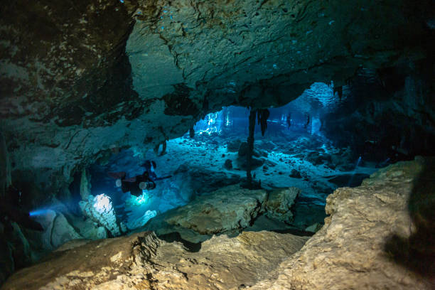 istock Meksyk cenote Two Eyes 1157530855