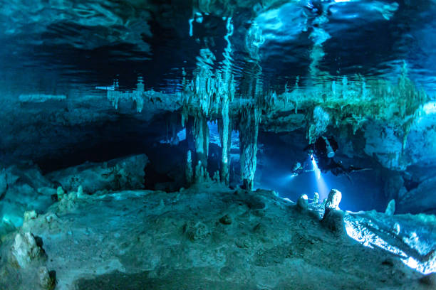 istock Meksyk cenote Two Eyes 1157530899