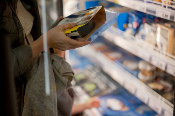 istock Buying seafood at grocery store 1157533454