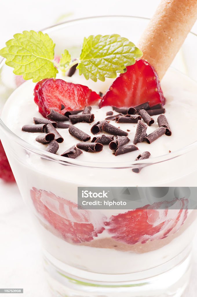Dessert à la fraise - Photo de Aliment libre de droits