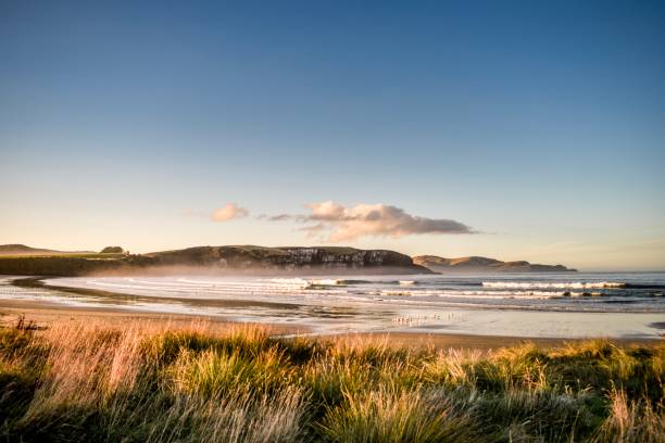 Jacks Bay, Owaka, Catlins, Otago at sunset