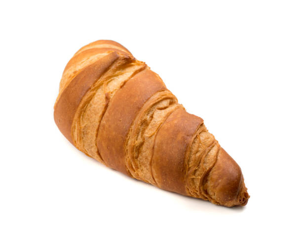 istock Sweet braided puff pastry isolated or pate feuilletee 1157546864