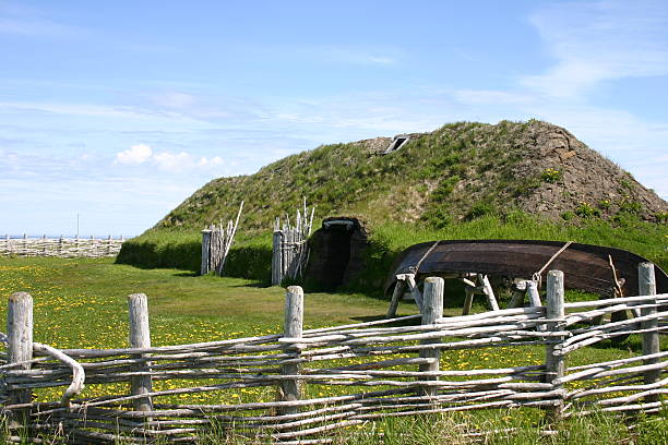istock Sod hut at L’Anse aux Meadows, Newfoundland. 115754856