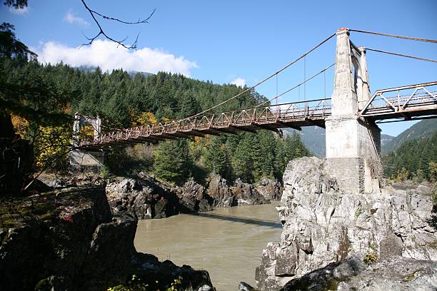 istock 1926 Alexandra Bridge across Fraser River, British Columbia. 115755334