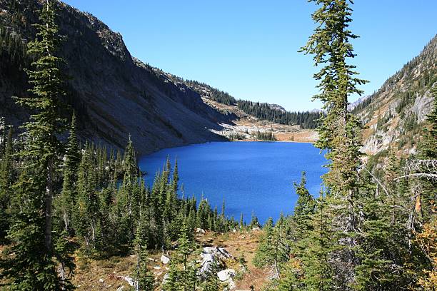 istock Autumn scene at Kokanee Lake, British Columbia, Canada. 115755645