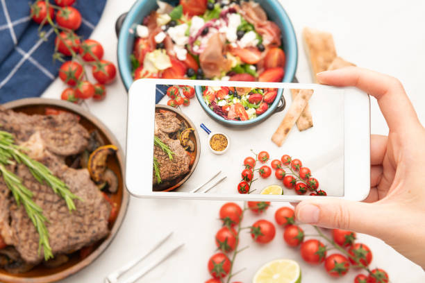 istock Taking photo of dinner table 1157556991