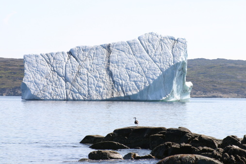 Giant Iceberg near St. Anthony on northeast coast of Newfoundland, Canada.