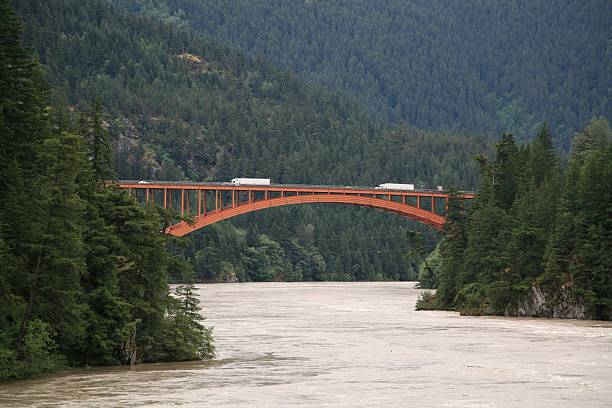 istock Alexandra Bridge across Fraser River north of Hope, BC. 115755714
