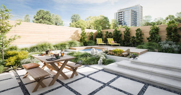 Relaxing Exterior Garden