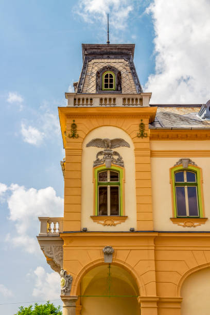 istock Medias urban architecture, Transylvania, Romania 1157558876